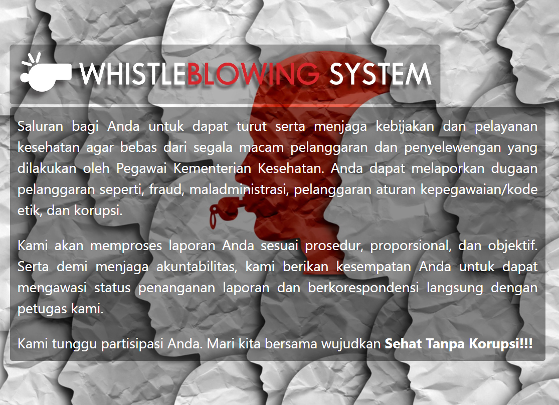 Whistle Blowing System